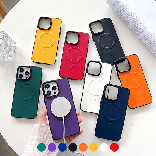 🎁Limited time 40% OFF⏳Leather Magnetic Phone Case for iPhone Series