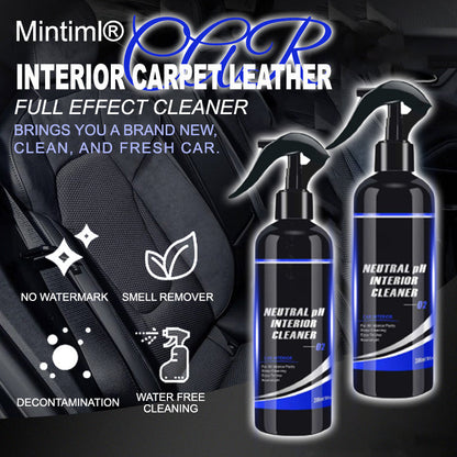 🎁Limited time 49% OFF⏳Car Interior Carpet Leather Full Effect Cleaner