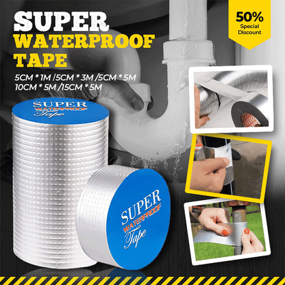 🎁Limited time 40% OFF⏳Strong Self-adhesive Aluminum Foil Waterproof Butyl Tape