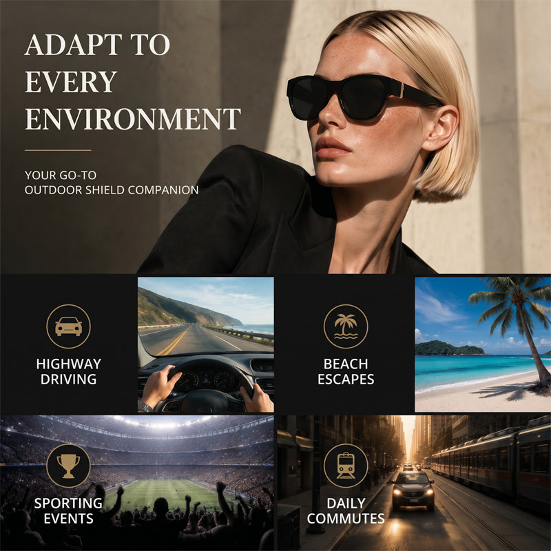 🔥 50% OFF · Large Sunglasses to Wear Over Glasses for Women ✨