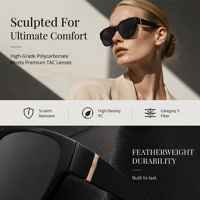 🔥 50% OFF · Large Sunglasses to Wear Over Glasses for Women ✨
