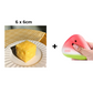 Slow Rebound Cheese Block Stress Toy