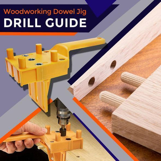 🎁New Year Sale 49% OFF⏳Wood Doweling Hole Drill Guide