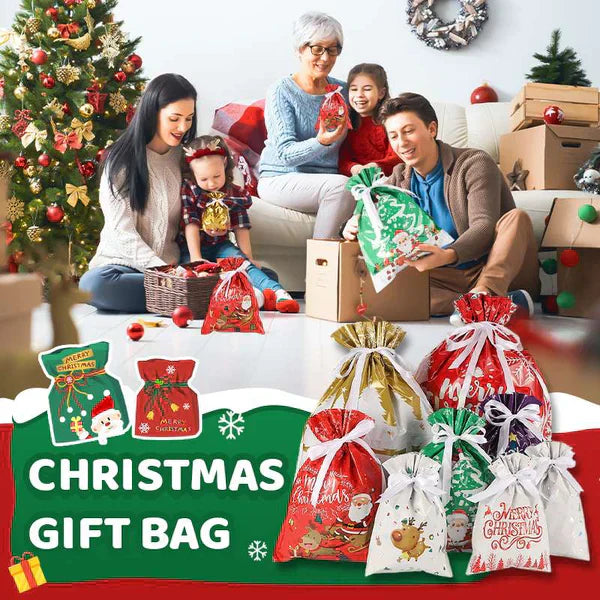 🎁🎁Christmas Sale 49% OFF🎅The World’s Best Christmas Gift Bag With Drawstring🎁