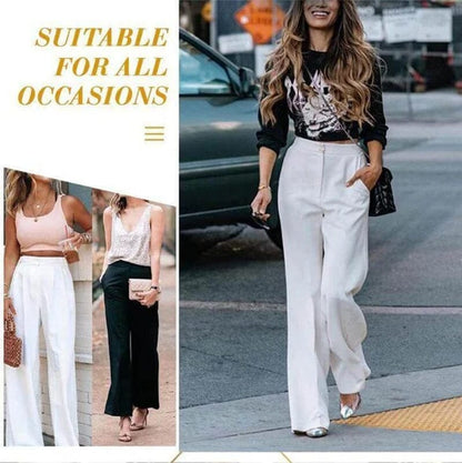 🎁Hot Sale 49% OFF⏳Effortless Tailored Wide Leg Pants