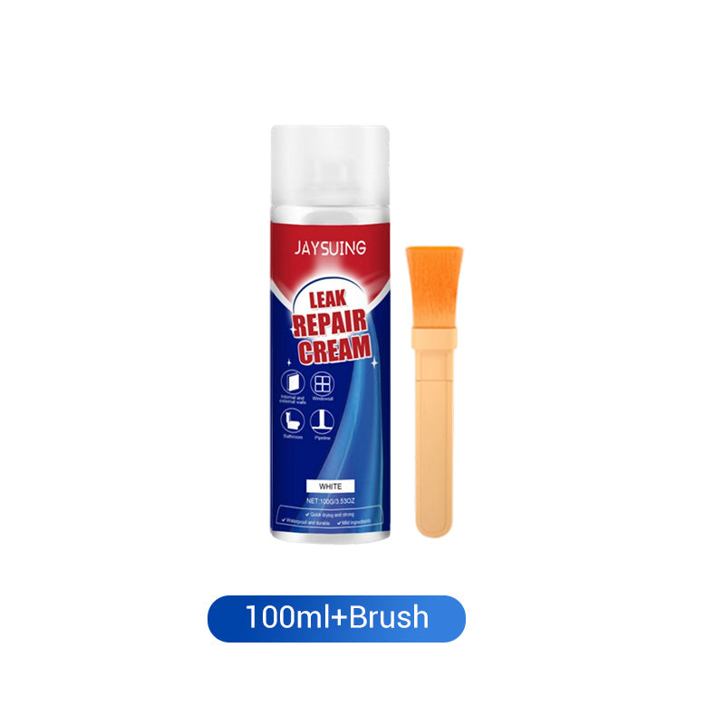 ✨ Instant Leak Repair Spray - Seals Cracks & Gaps in 5 Minutes, Waterproof & Flexible for Pipes/Roofs