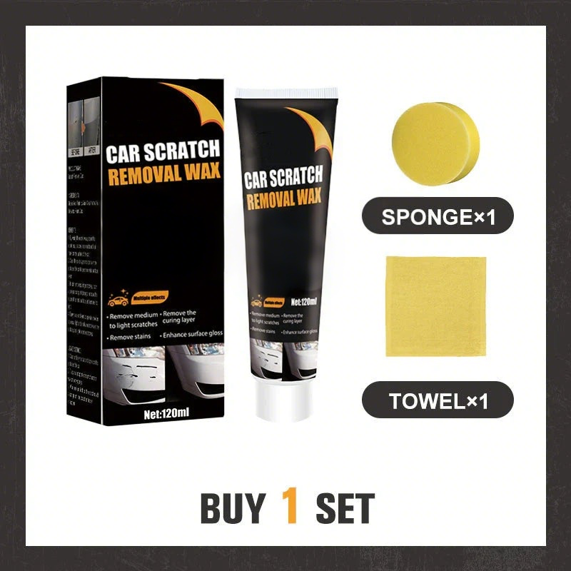 ✨ Car Scratch Repair Paste – Easy Application, Quick Drying & Invisible Finish 🔧