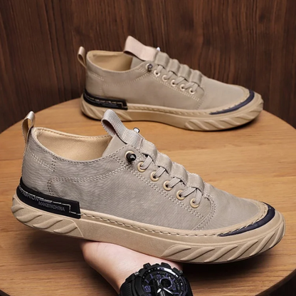 🎁Hot Sale 49% OFF⏳Men's New Ice Silk Casual Canvas Shoes