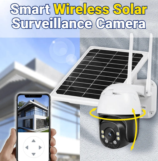 🎁Hot Sale 40% OFF⏳Smart Wireless Solar Surveillance Camera