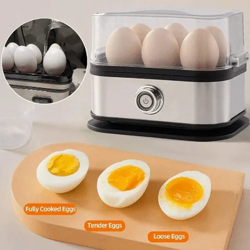 🍳Black Friday 50% OFF SALE💨 Multifunctional Egg Steamer with Clear Lid – Boil, Poach or Omelet✨