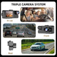 📸 3-Channel 1080P Dash Cam with WiFi🚗