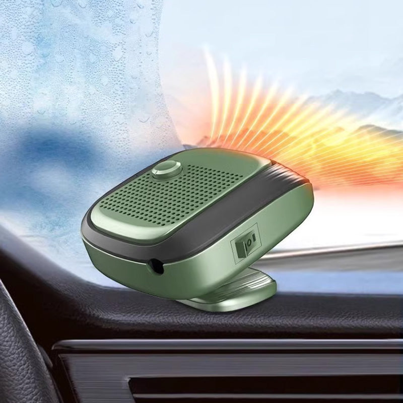 ❄️ Portable Car Heater: 12V/24V Fast Heating + 360° Rotation – Essential Winter Car Accessory!