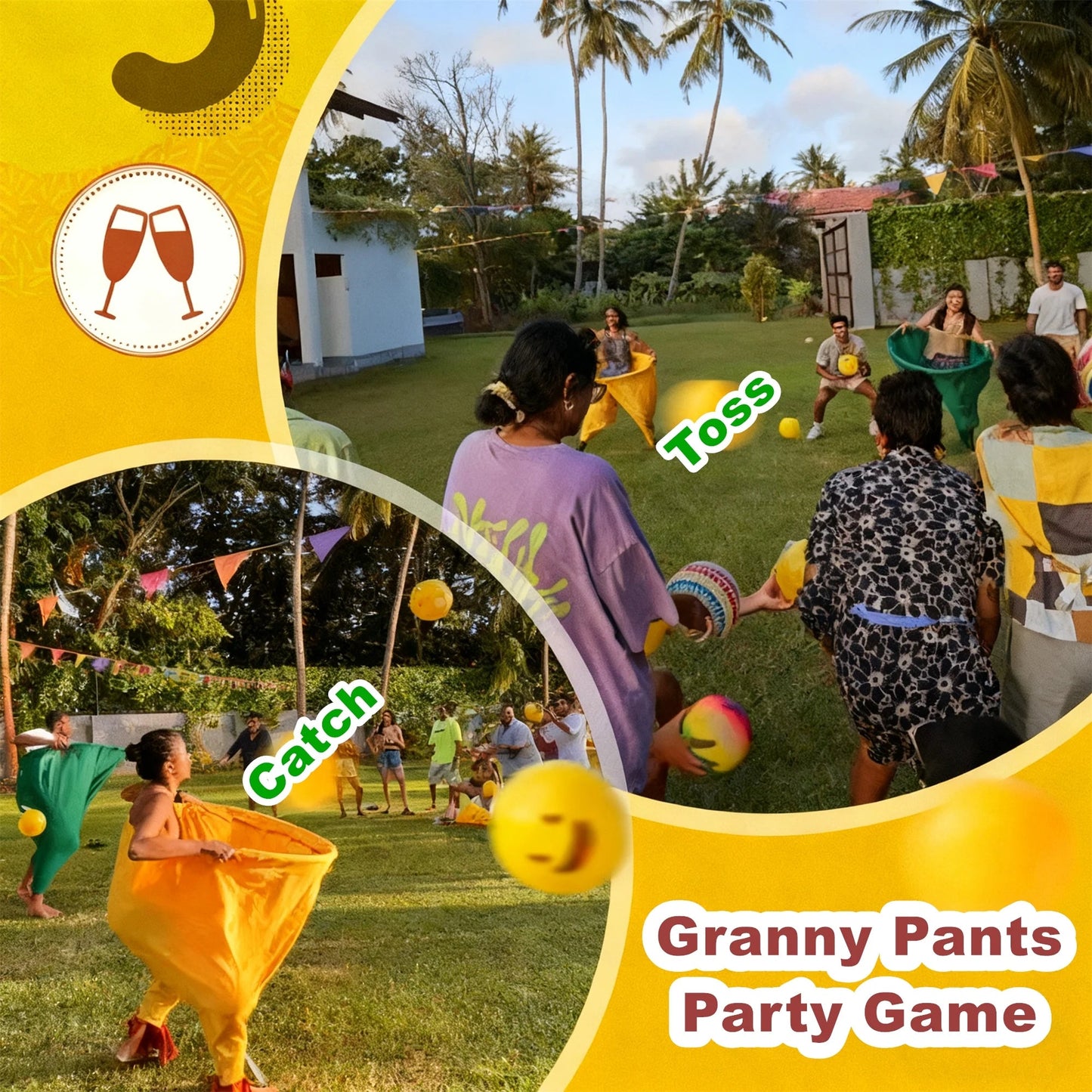 🎄Holiday Pre-Sale Save 55%🔥Granny Pants Ball Game – The Ultimate Family Game for Holiday Gatherings