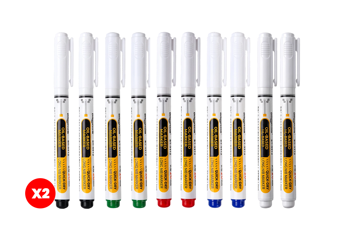 🔥Last Day 50% OFF - Precision Tip Quick-Dry Oil-Based Marker Pen
