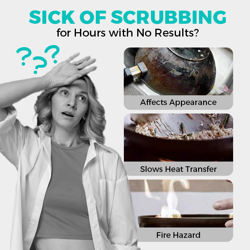 Gel Cleaner for cookware Bottom