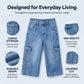 📢50% Off⏰Women's Casual Stretchy Cropped Denim Pants