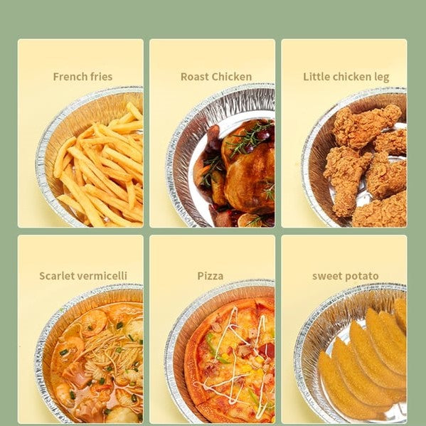 🍟Oil-Proof Aluminum Foil Tin Box