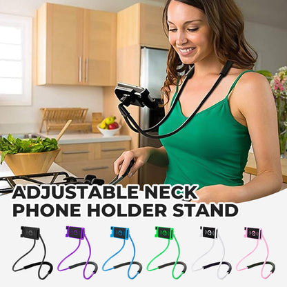 🔥Adjustable Neck Phone Holder