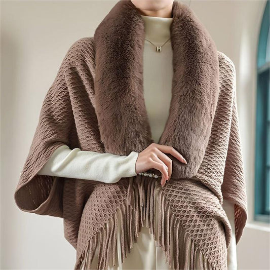 🎁New Year Sale 49% OFF⏳Thick Knit Women's Loose Shawl