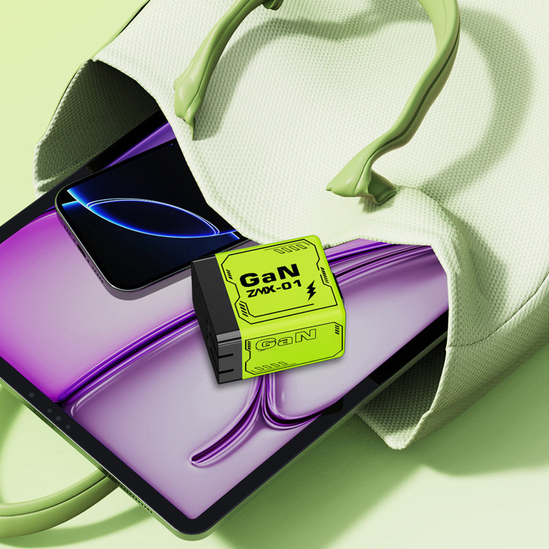 🔋Tired of bulky, slow chargers wasting your space and time? 🤦‍♂️ This revolutionary GaN charger: 50% smaller in size, 2x the power—making all your old chargers obsolete.