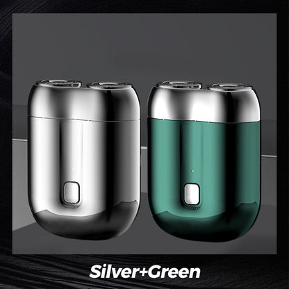 🎁Hot Sale🔋 Mini double-ended shaver! 0.1mm Knife Mesh 7500 rpm motor