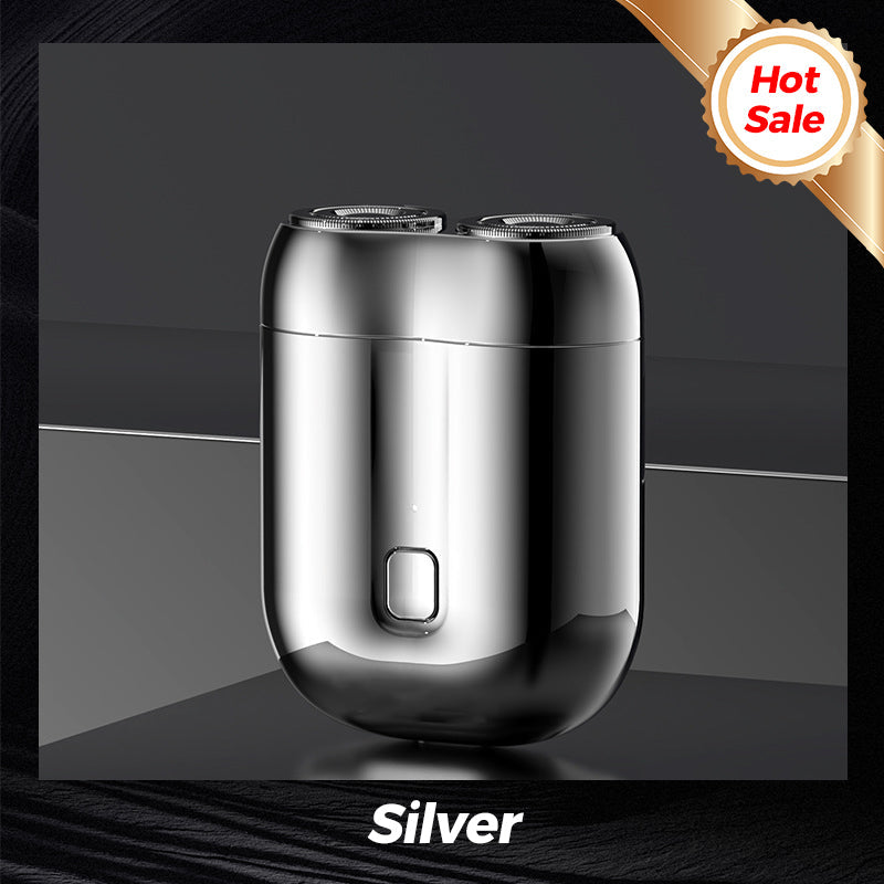 🎁Hot Sale🔋 Mini double-ended shaver! 0.1mm Knife Mesh 7500 rpm motor