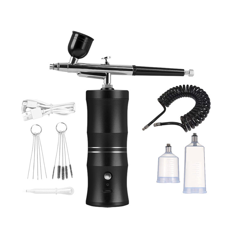 🎨 Electric Airbrush Kit with Compressor - Your Portable Studio for Effortless Creativity! ✨