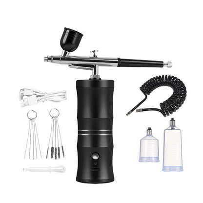🎨 Electric Airbrush Kit with Compressor - Your Portable Studio for Effortless Creativity! ✨