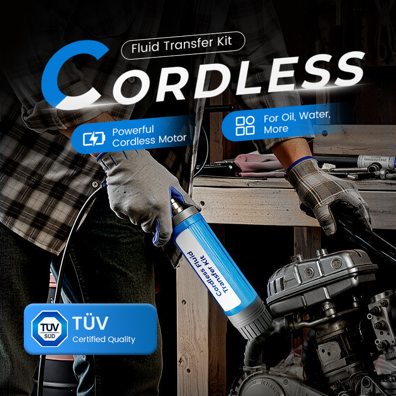 🖤High-Power Oil & Water Pump Set