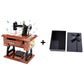 ✨ Wood Mini Sewing Machine Music Box – Handcrafted Retro Decor with Moving Parts & Nostalgic Melody