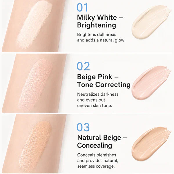 🥳LAST DAY BUY 1  GET 1 FREE!!🥳Dual Concealer Pen – Covers dark circles & spots, 24hr hydration. Lightweight, no caking. Soft finish. ✨🌸