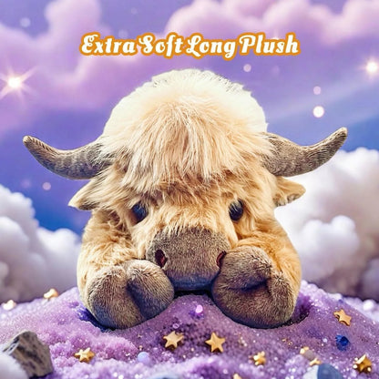 🎁Christmas Gift Toy🐂🎉Cute Cartoon Highland Cow Cuddly Toy
