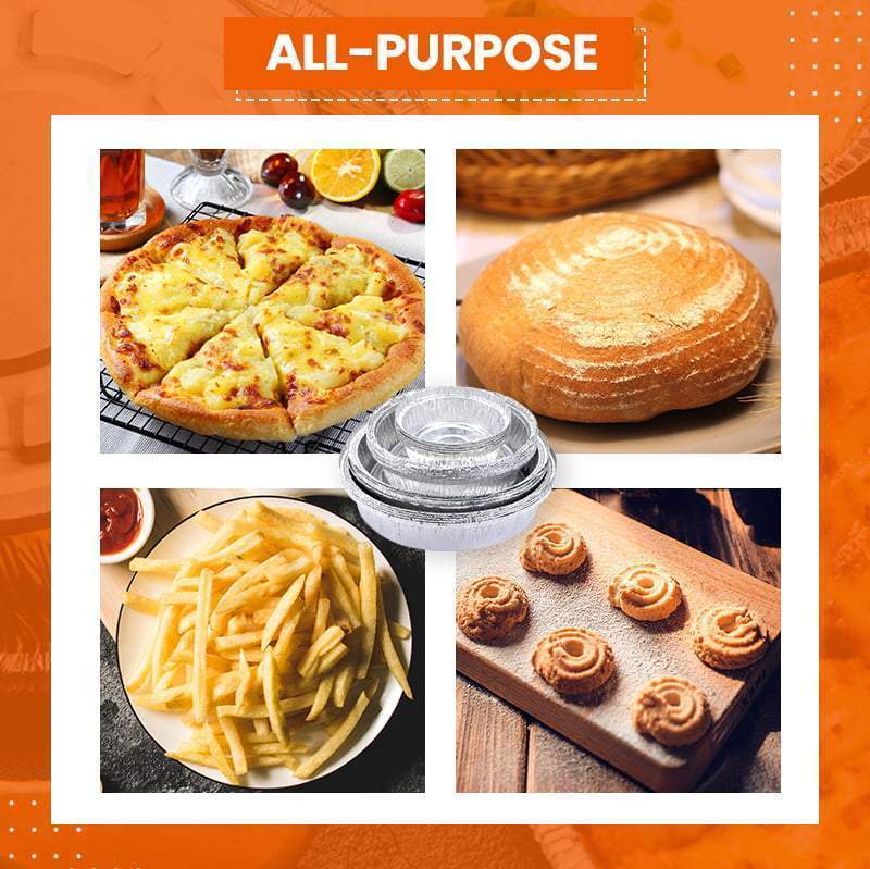 🍟Oil-Proof Aluminum Foil Tin Box