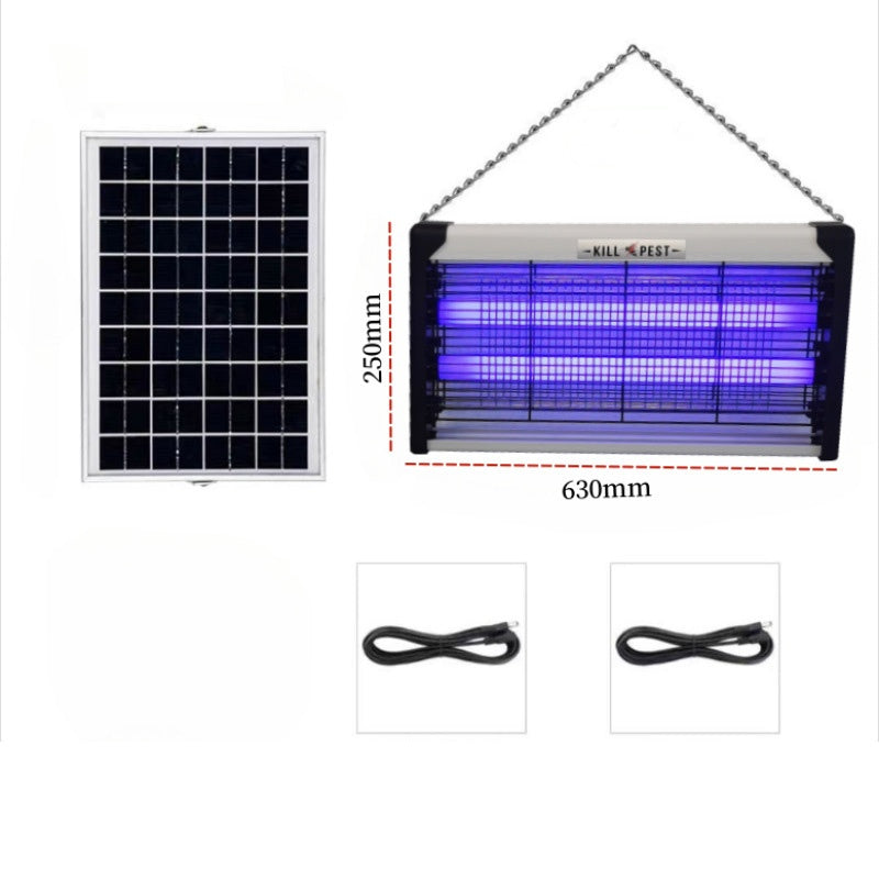 🏆2026 New Arrivals - 50% Off!🔥3500V High Powered Solar Bug Zapper for Indoor & Outdoor ｜Zap mosquitoes day and night – solar‑powered, chemical‑free, 3500V of instant kill ⚡🦟✨