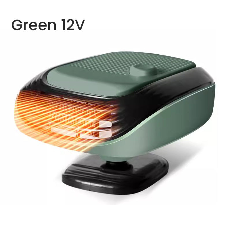 ❄️ Portable Car Heater: 12V/24V Fast Heating + 360° Rotation – Essential Winter Car Accessory!