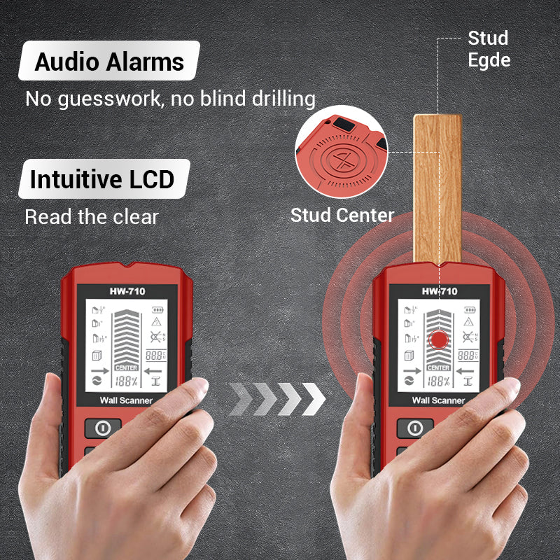 🪛Multifunctional Handheld Metal & Wall Detector