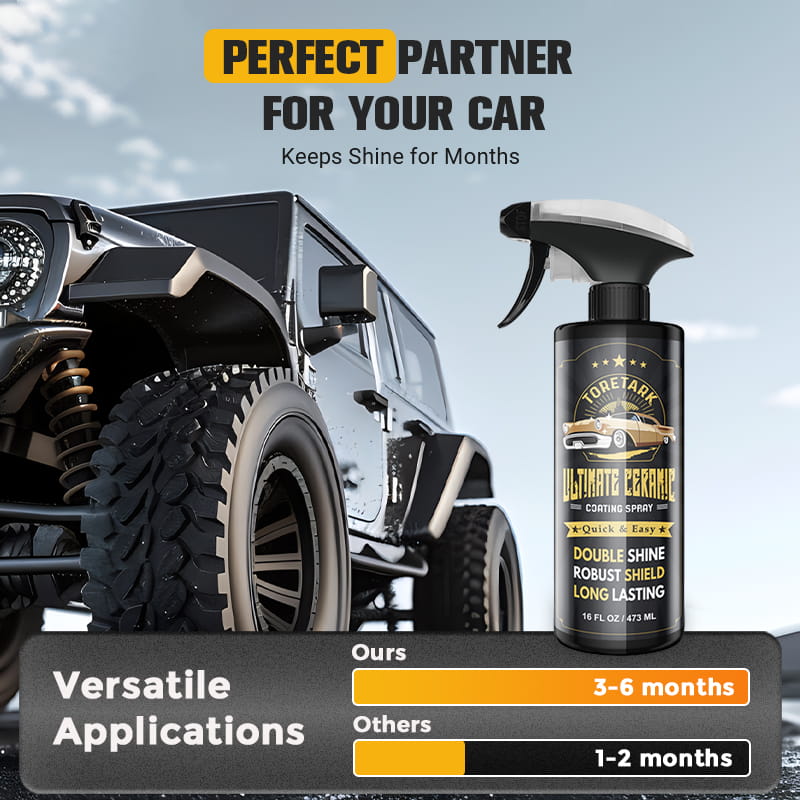 🔥Keep Your Car Cean Every Day🔥Ultimate ceramic coating spray