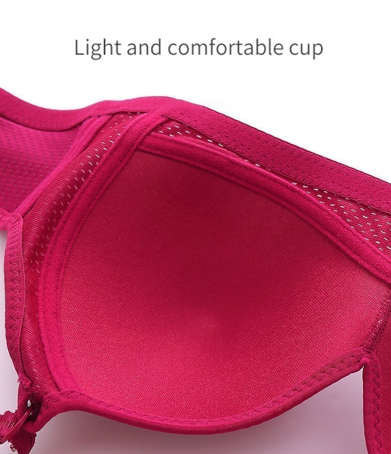 🎉 LIMITED TIME 50% OFF! 💕 Plus Size Comfortable Wireless Bra – Seamless Nylon-Spandex, Anti-Sag & Breathable 👙