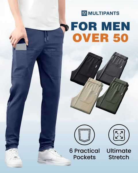 👖50% OFF🛠️MultiPants – High Stretch Multi-pocket Durable Cargo Pants 2