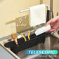 📢📢50% OFF & In Stock⏰ Updated Telescopic Sink Storage Rack – Adjustable Fit, Ventilated Drain & Towel Bar – Keep Your Sink Clean & Tidy ✨