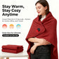 🎉Christmas Sale - 50% OFF🔥Portable Heated Hooded Blanket Shawl