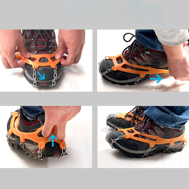 🥾Outdoor Anti-Slip Crampons for Hiking Boots & Shoes