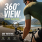 🥳2026 HOT SALE🥳💞50K+ SOLD!🚲🔍 50% OFF! 360° Rotating Rearview Mirror – Clear view behind, no more neck twisting. Fits bikes, e‑bikes & motorcycles. Tool‑free silicone strap! 🛡️✨