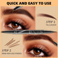 BUY 3 GET 50% OFF🔥2-in-1 Waterproof Eyebrow Pen with 4 Tip Brow Pen