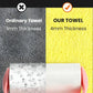 🔥Double-sided absorbent microfiber towel