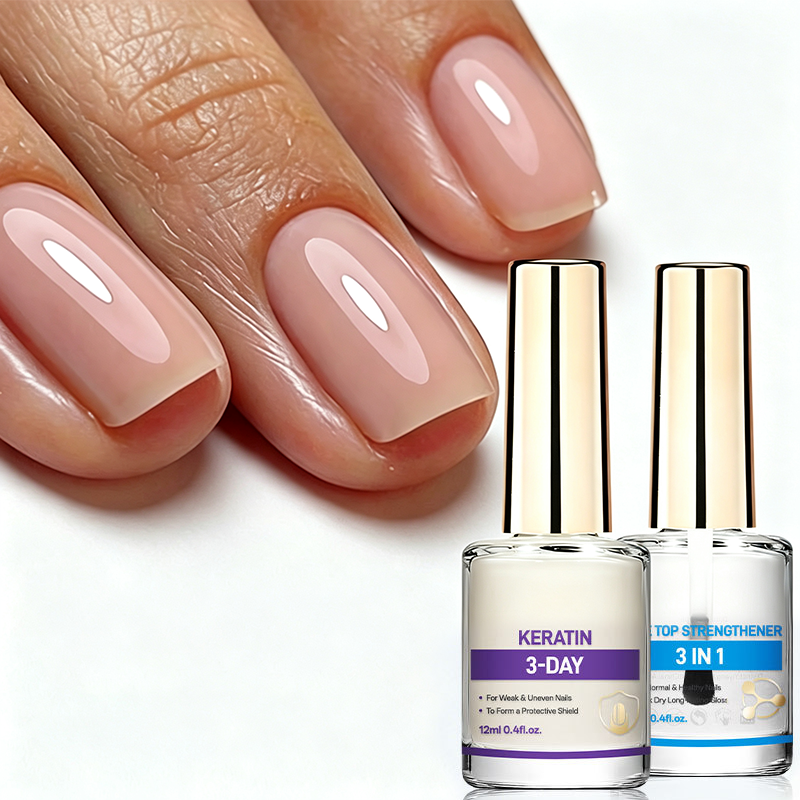 📢📢50% OFF !! ⏰Lilac Glossy Mirror Nail Strengthener