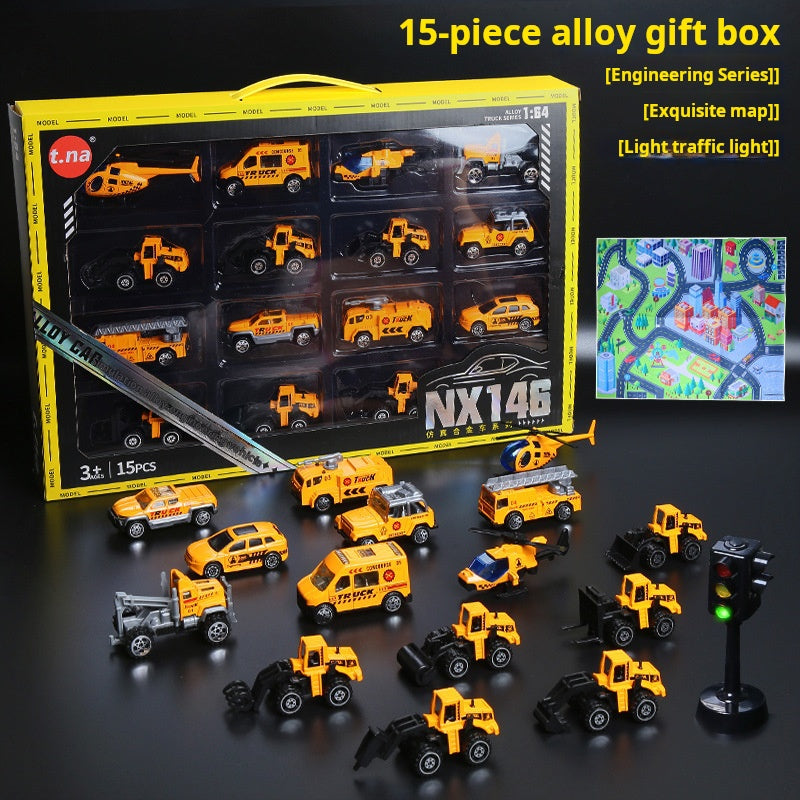 Alloy model car set