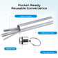 🎉 Limited-Time Offer! 🦷 Stainless Steel Toothpick Set – 0.1mm Ultra-Fine Tip for Precise Cleaning, Reusable & Portable ✨