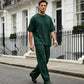 👕 50% OFF NOW! 👖 Men's Casual Loose T-shirt & Wide Pants 2-Piece Set – Streetwear Matching Outfit – Daily Lounge & Comfortable Fit 🌟