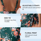✨ Women's Tummy Control Tie Knot Swimsuit with Skirt – Full Coverage & Built-in Bra – Summer Essential 🌊